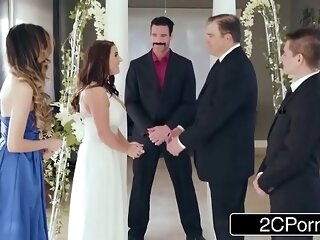 Surprising Cheating Bride Angela White Loves Anal
